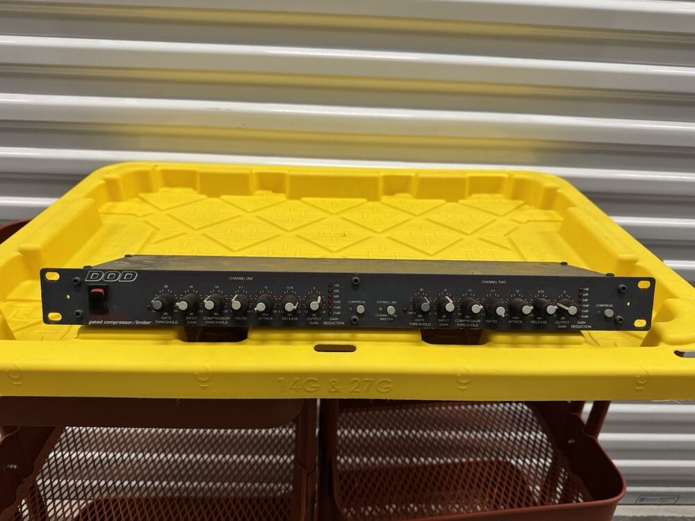 Vintage DOD 866 Series II Gated Compressor/Limiter - Classic 90s Rack Gear